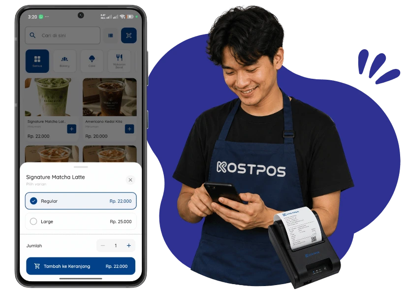 Kelola Pesanan Offline KOSTPOS